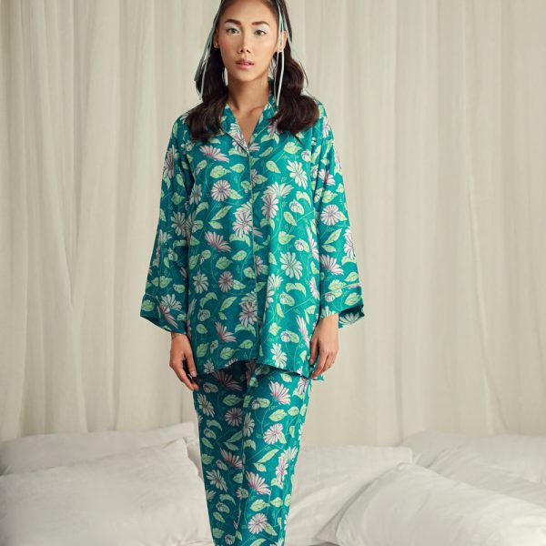 02 Piece Ready to wear  Printed Lounge Wear