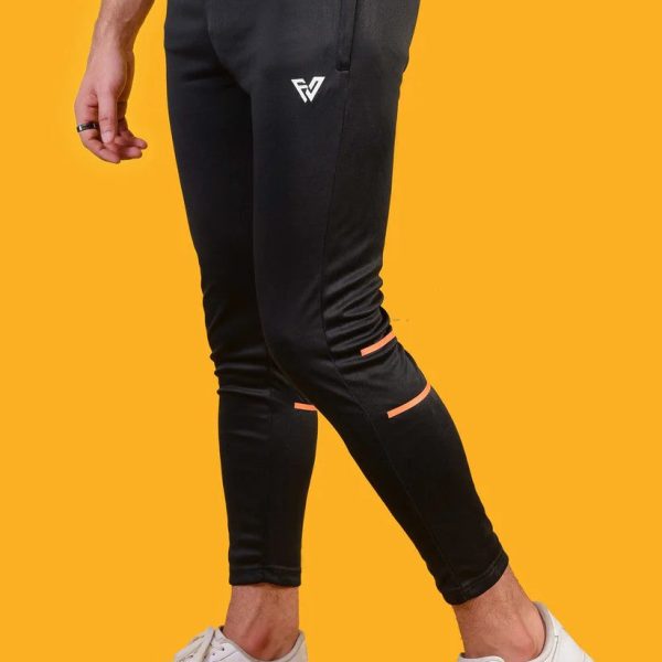 Fitness Welt - Black Bottoms with Orange Linning