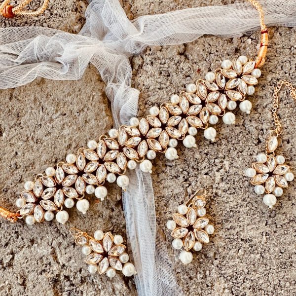 Sang-e-Marmar Kundun Choker Set