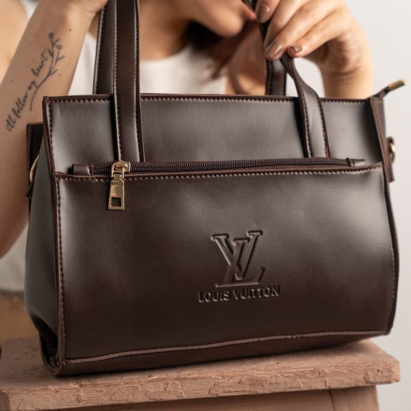 TFBS| DARK BROWN HAND BAG